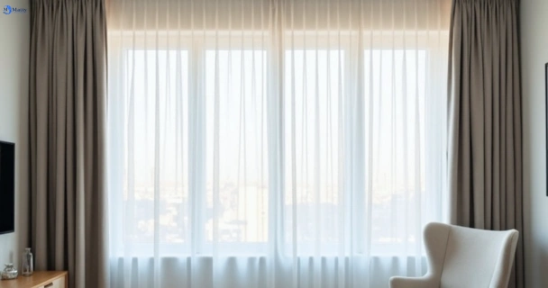Restored vibrant drapes in closeburn QLD after Matty Curtain Cleaning